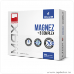 Max Magnez + B Complex - 60 tabletek