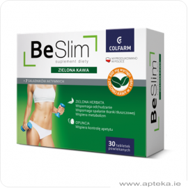 Be Slim - 30 tabletek (Zielona kawa)